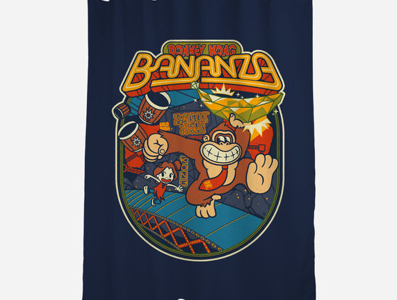 DK Bananza Retro Poster