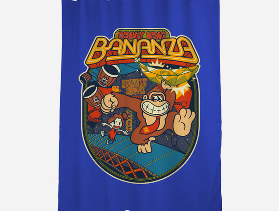 DK Bananza Retro Poster