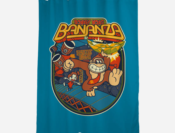 DK Bananza Retro Poster