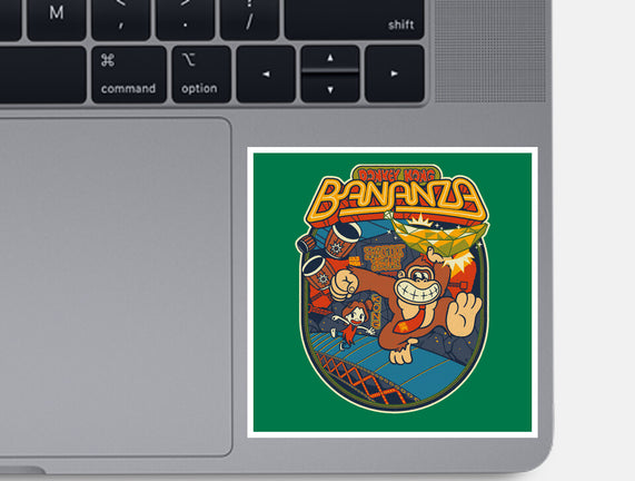 DK Bananza Retro Poster