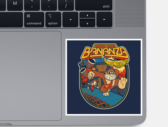 DK Bananza Retro Poster