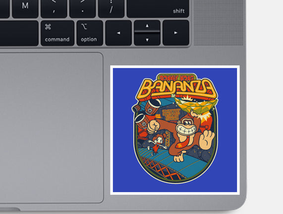 DK Bananza Retro Poster