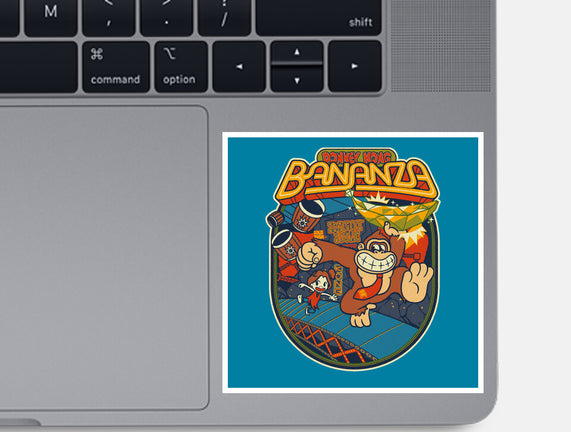 DK Bananza Retro Poster