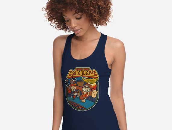 DK Bananza Retro Poster