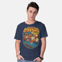 DK Bananza Retro Poster-Mens-Basic-Tee-raffaus