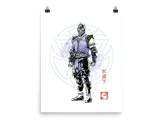 The Coldhearted Lin Kuei Sumi-e