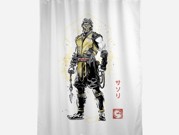 Specter Of Shirai Ryu Sumi-e