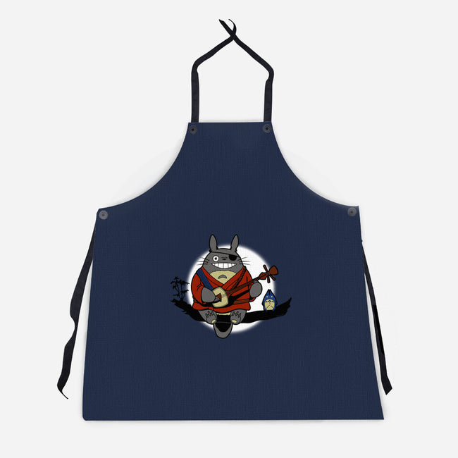 My Neighbor & The Two Strings-Unisex-Kitchen-Apron-Boggs Nicolas