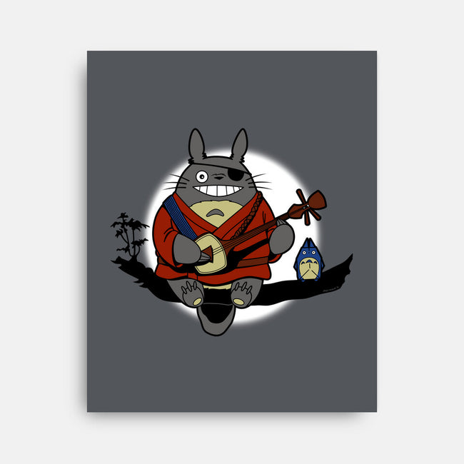 My Neighbor & The Two Strings-None-Stretched-Canvas-Boggs Nicolas