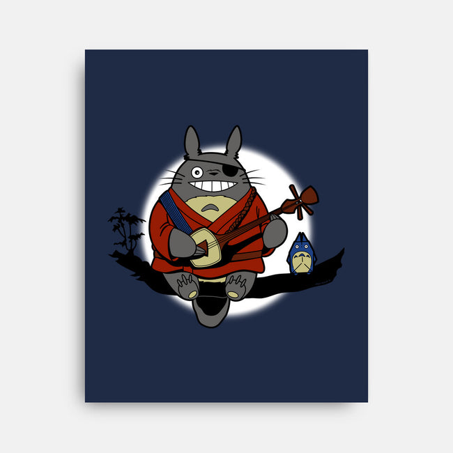 My Neighbor & The Two Strings-None-Stretched-Canvas-Boggs Nicolas