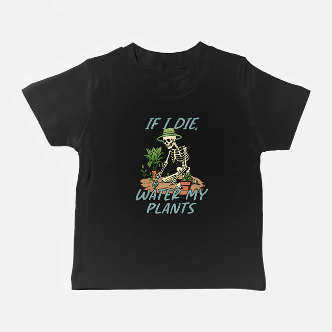 Don't Forget To Water My Plants-Baby-Basic-Tee-dandingeroz