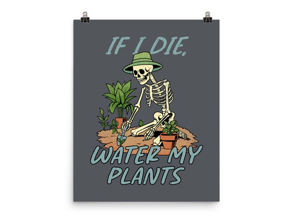Don't Forget To Water My Plants