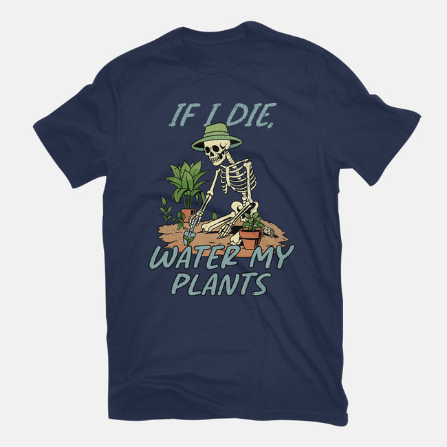 Don't Forget To Water My Plants-Youth-Basic-Tee-dandingeroz