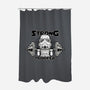 Strong Trooper-None-Polyester-Shower Curtain-Boggs Nicolas
