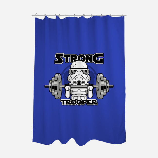 Strong Trooper-None-Polyester-Shower Curtain-Boggs Nicolas