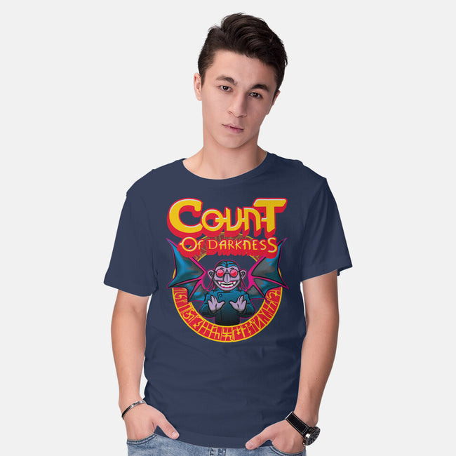 Count Of Darkness-Mens-Basic-Tee-Samuel