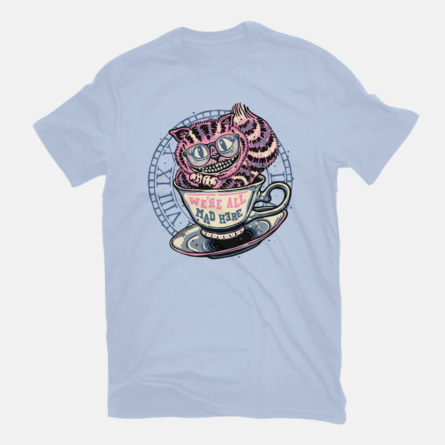 Mad Tea Cup-Unisex-Basic-Tee-glitchygorilla