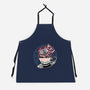 Mad Tea Cup-Unisex-Kitchen-Apron-glitchygorilla