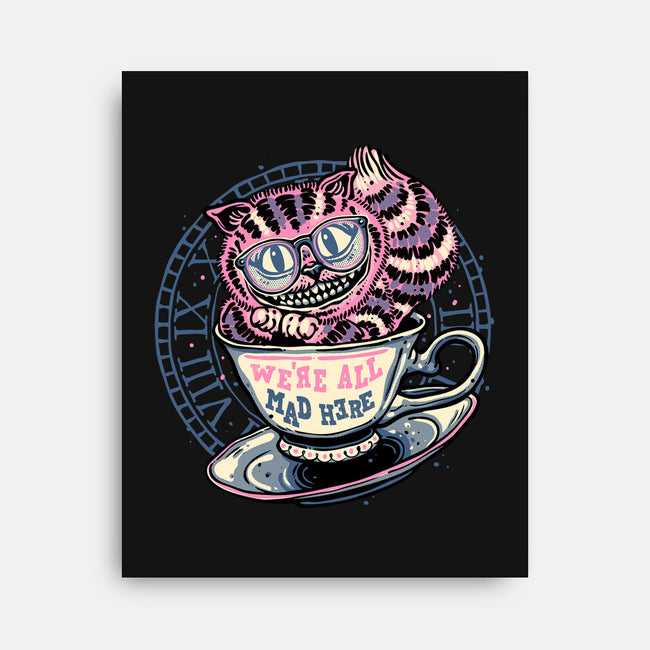 Mad Tea Cup-None-Stretched-Canvas-glitchygorilla