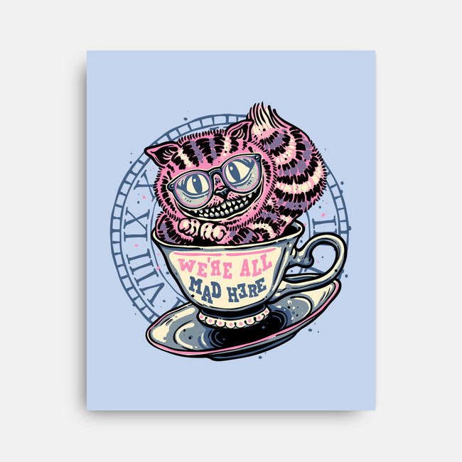 Mad Tea Cup-None-Stretched-Canvas-glitchygorilla