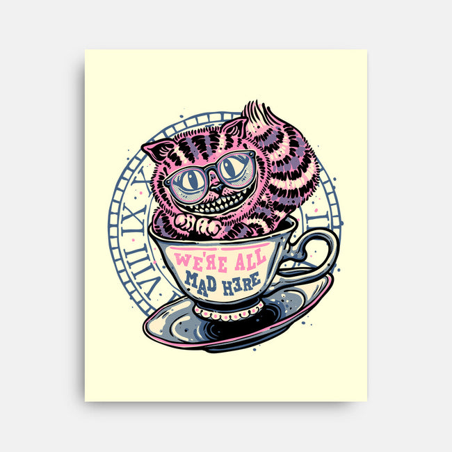 Mad Tea Cup-None-Stretched-Canvas-glitchygorilla