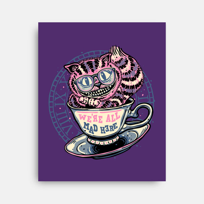 Mad Tea Cup-None-Stretched-Canvas-glitchygorilla