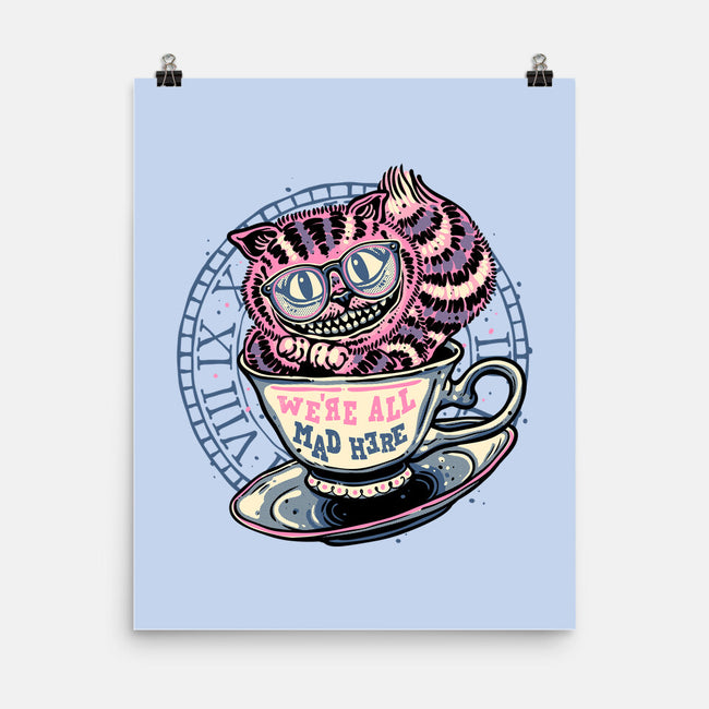 Mad Tea Cup-None-Matte-Poster-glitchygorilla