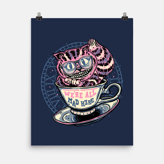 Mad Tea Cup-None-Matte-Poster-glitchygorilla