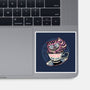 Mad Tea Cup-None-Glossy-Sticker-glitchygorilla
