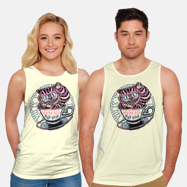 Mad Tea Cup-Unisex-Basic-Tank-glitchygorilla