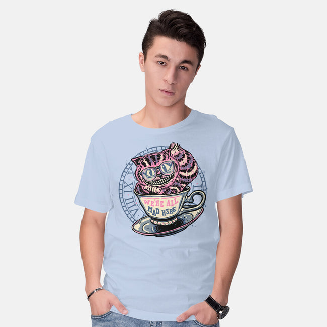 Mad Tea Cup-Mens-Basic-Tee-glitchygorilla