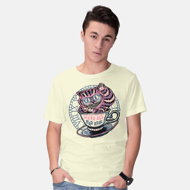 Mad Tea Cup-Mens-Basic-Tee-glitchygorilla