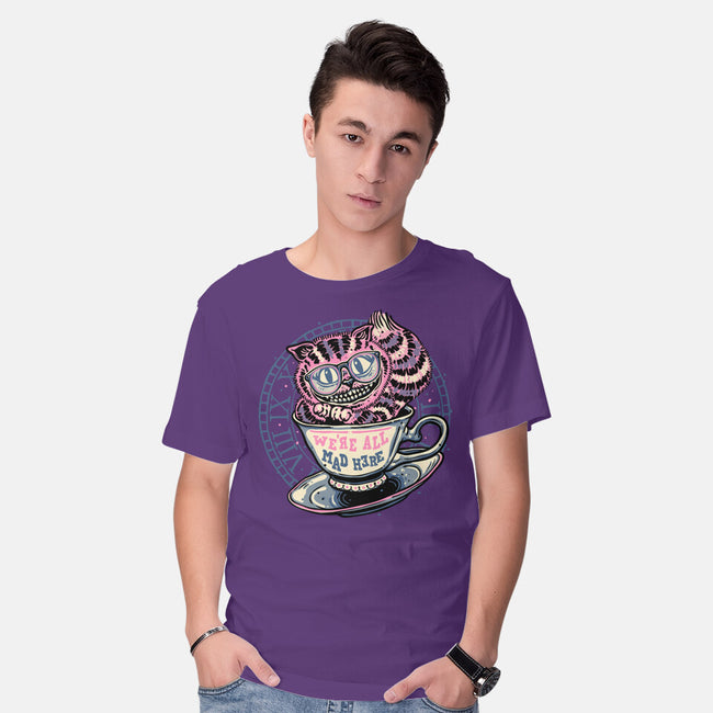 Mad Tea Cup-Mens-Basic-Tee-glitchygorilla