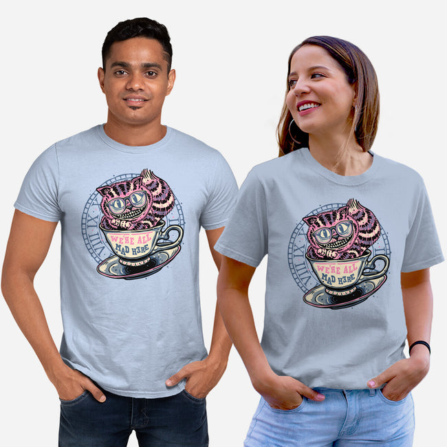 Mad Tea Cup-Unisex-Basic-Tee-glitchygorilla