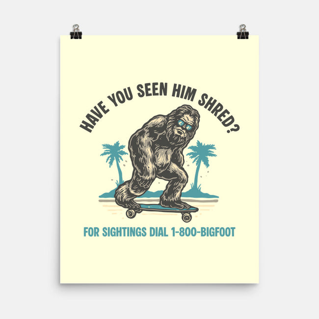 Have You Seen Him Shred-None-Matte-Poster-glitchygorilla