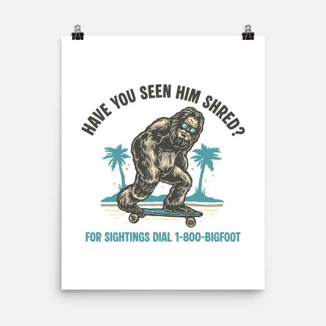 Have You Seen Him Shred-None-Matte-Poster-glitchygorilla