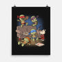 Cowabunga Couch Party-None-Matte-Poster-Popnotic
