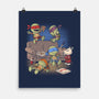 Cowabunga Couch Party-None-Matte-Poster-Popnotic