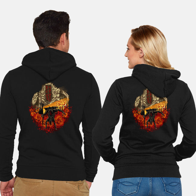 Legendary Gestral-Unisex-Zip-Up-Sweatshirt-hypertwenty