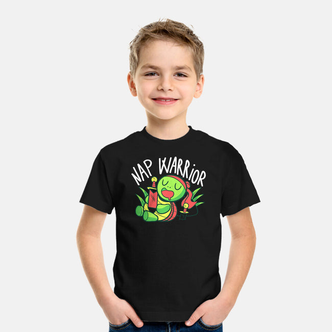 Nap Warrior-Youth-Basic-Tee-FunkVampire