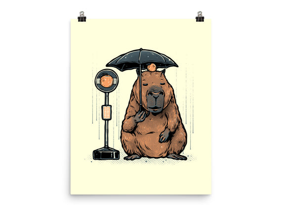 Capybara Bus Stop