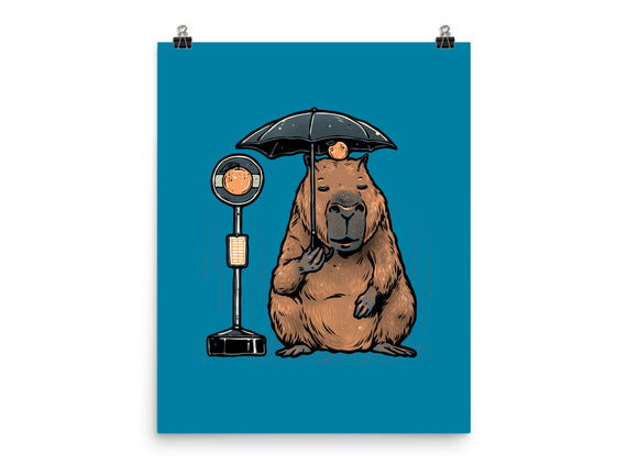 Capybara Bus Stop