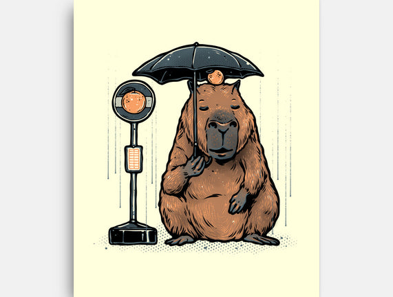 Capybara Bus Stop