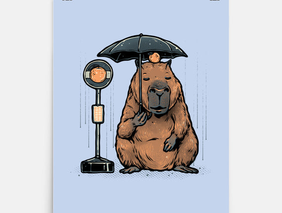 Capybara Bus Stop