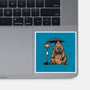 Capybara Bus Stop-None-Glossy-Sticker-glitchygorilla
