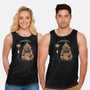 Capybara Bus Stop-Unisex-Basic-Tank-glitchygorilla