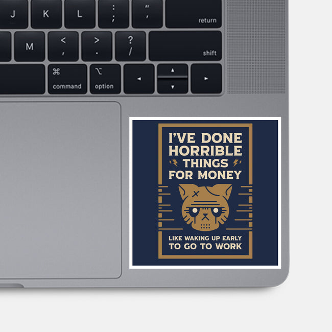 Horrible Things-None-Glossy-Sticker-BadBox