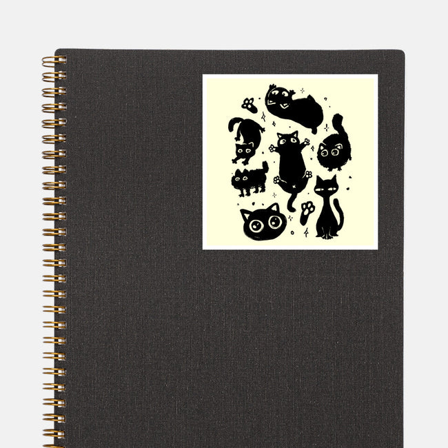 The Black Floofs-None-Glossy-Sticker-eduely