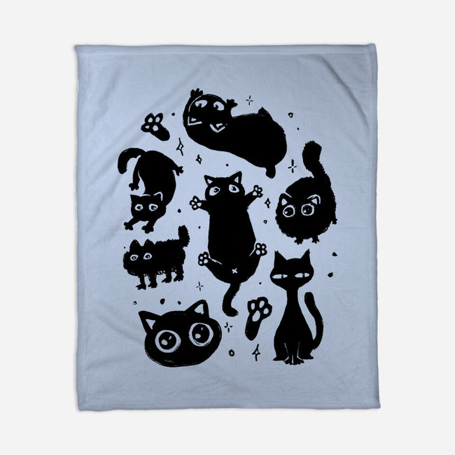 The Black Floofs-None-Fleece-Blanket-eduely