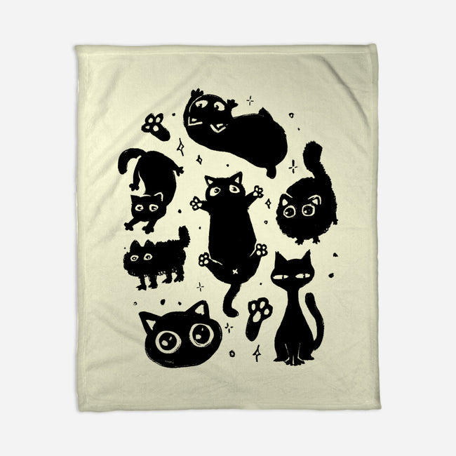 The Black Floofs-None-Fleece-Blanket-eduely